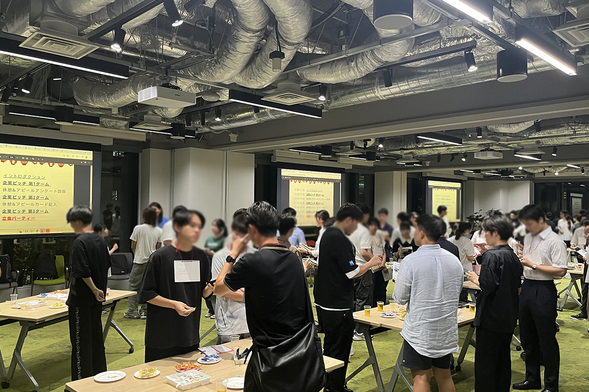 昨年開催した長期インターン祭りの様子①